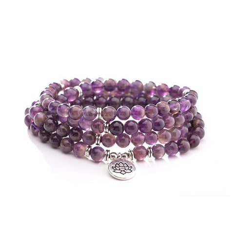 8 mm neues Amazon-Armband, 108 Buddha-Perlen, Lotus-Armband mit mehreren Kreisen, Lebensbaum-Anhänger, Pulloverkette, M3331309