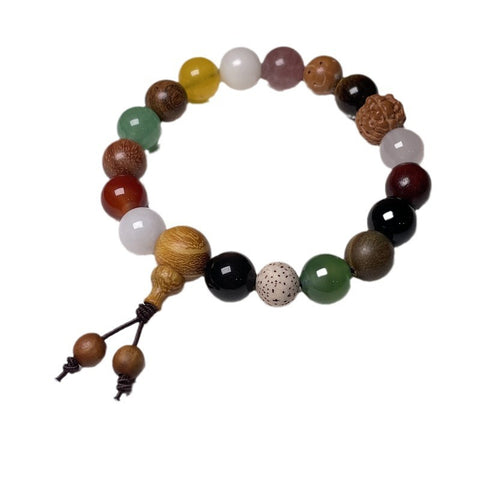 Achtzehn-Samen-Armband Duobao Bodhi roter Stein Vorsehung Achtzehn-Sohn-Buddha-Perlen m3331279 