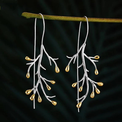 Boucles d'oreilles branches m3331094 