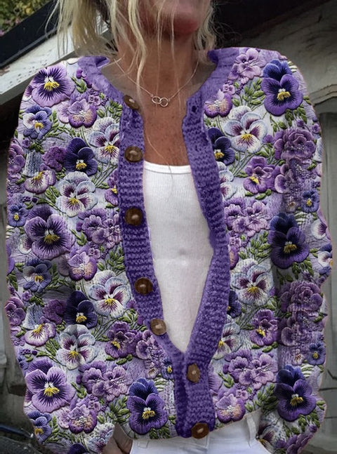 New 3D digital printing cardigan jacket women's clothing m301669