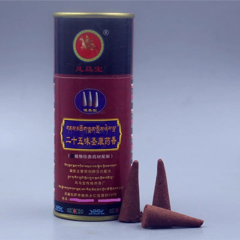 Ma Bao Tibet Sandelholz Turm Duft Kegel Duft Fünfundzwanzig Aromen Shengkang Medizinische Duft Pflanze Aromatherapie Haushalt Duft m3331264