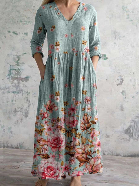 Hängendes Kleid im Slim-Fit-Stil für Damen m301070