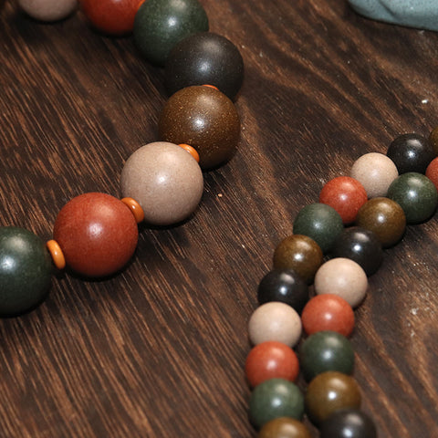 Wuxing Hexiang Beads Wholesale Jinmu Water Fire Earth Fragrant Pills Handmade DIY Medicinal Fragrance Bracelet m3331271