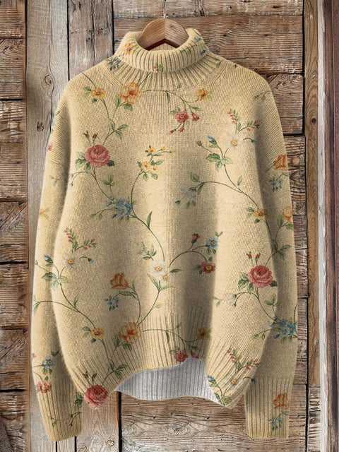 Christmas abstract print casual cape jacket cardigan sweater m302114