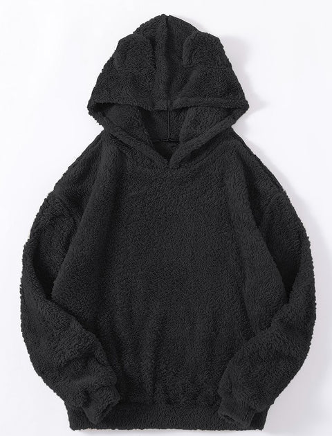 Nouveau pull thermique à capuche avec oreilles de lapin moelleuses m300439 