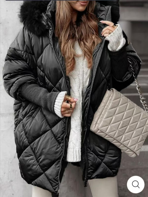 Temperament winter hoodie cardigan jacket m302145