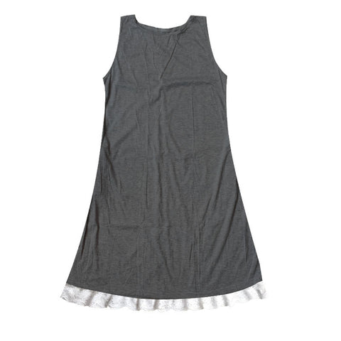 Ärmelloses Westenkleid mit Taschen m300967 