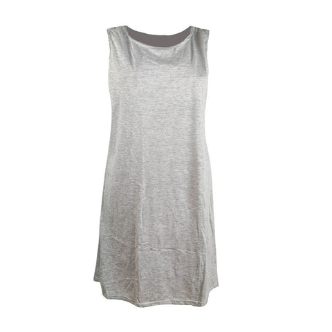 Ärmelloses Westenkleid mit Taschen m300967 