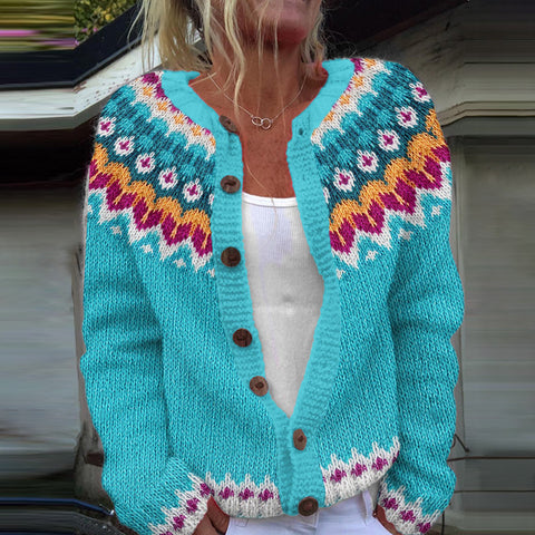 New cardigan knitted jacket women's clothing early spring and autumn source work m301722