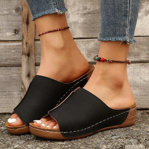 Außenhandel hang ferse hausschuhe frauen dicke sohle sandalen m3331162