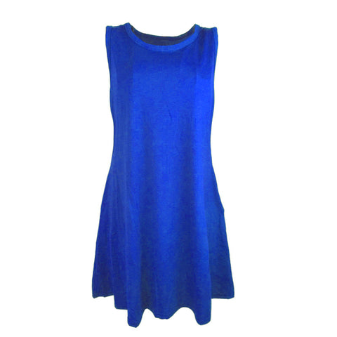 Ärmelloses Westenkleid mit Taschen m300967 