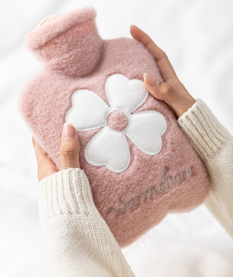 Sac d'eau chaude en peluche de dessin animé, sac d'injection d'eau antidéflagrant m3330670 