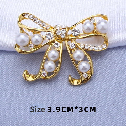 Broche papillon Joker en diamant, épingle de tempérament de luxe m3331032
