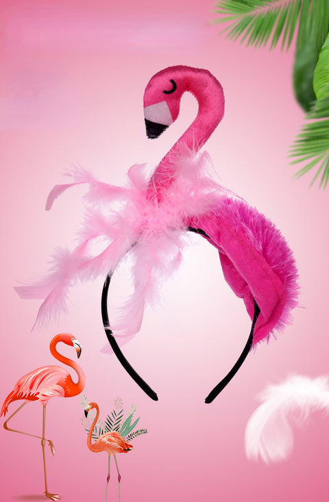 Haarschmuck für Geburtstagspartys, Flamingo, m3331138