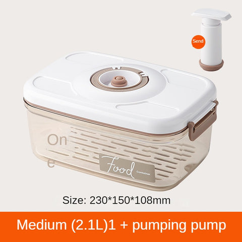 Bac à légumes sous vide électrique avec réservoir d'étanchéité par aspiration m3330849