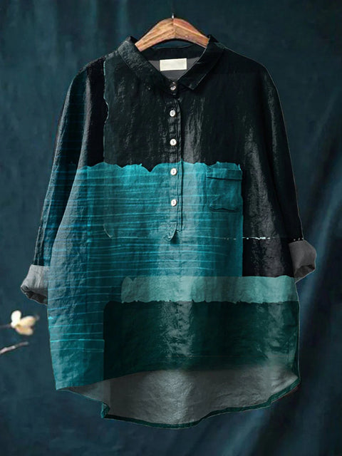 T-shirt ample à col ras du cou pour femme, grande taille, décontracté, imprimé, m301276 