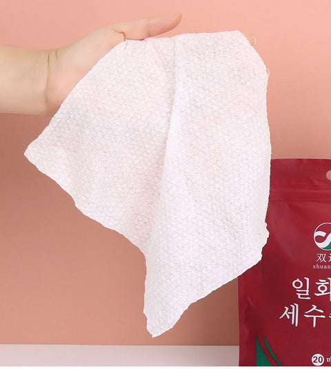 Einmalig komprimiertes Handtuch zur Erhöhung der Verdickung, komprimiertes tragbares Reise-Reinigungstuch m1915010557