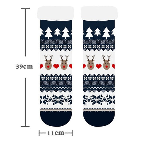 Weihnachts-Bodensocken mit Plüsch-Anti-Rutsch-Socken für Zuhause m1915010439 