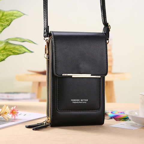 Sac pour téléphone portable à écran tactile en bandoulière sur un joli petit sac avec téléphone portable m1915010631