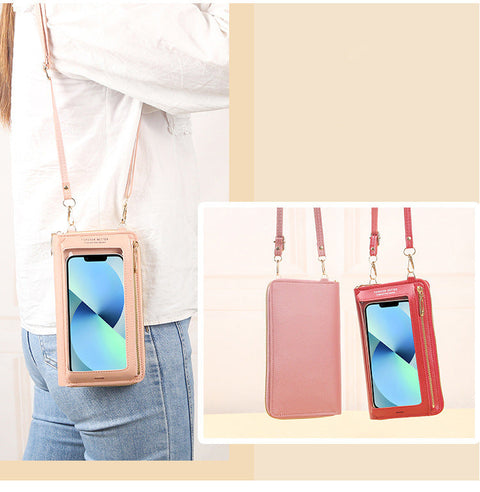 Sac pour téléphone portable à écran tactile femme bandoulière m1915010626