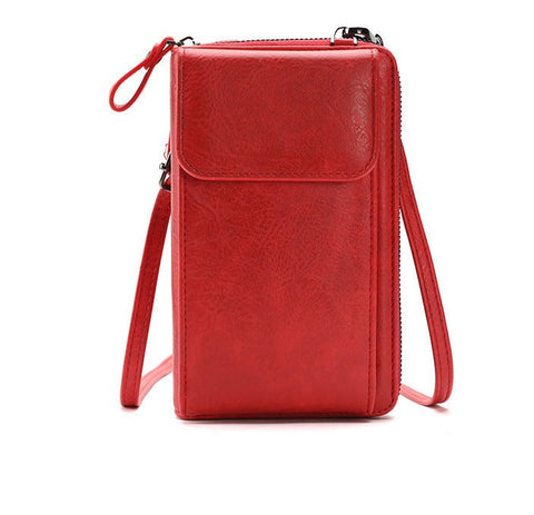 Neue Damen-Geldbörse, One-Shoulder-Crossbody-Tasche, multifunktionale Handytasche M1915010444