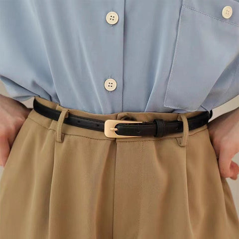 Ceinture fine pour femme, nouvelle mode rétro, m1915010497