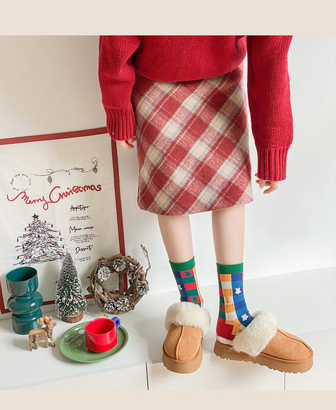 Weihnachtssocken Geschenkbox Cartoon-Socken m1915010438