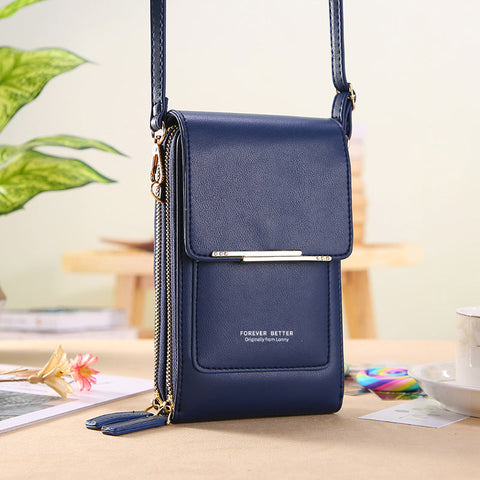 Sac pour téléphone portable à écran tactile en bandoulière sur un joli petit sac avec téléphone portable m1915010631