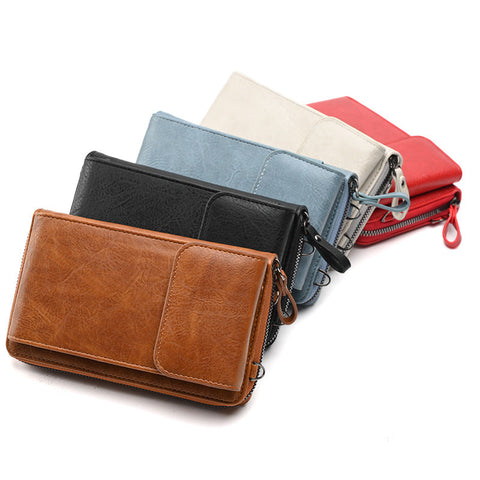 Neue Damen-Geldbörse, One-Shoulder-Crossbody-Tasche, multifunktionale Handytasche M1915010444