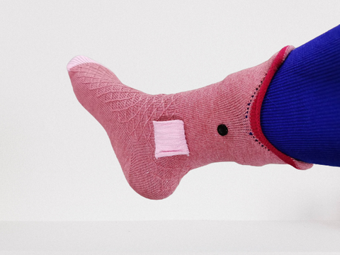 Chaussettes en tricot d'alligator, chaussettes requin, chaussettes chauffantes m1915010340