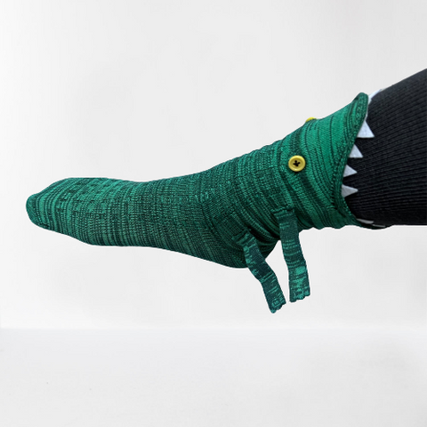 Chaussettes en tricot d'alligator, chaussettes requin, chaussettes chauffantes m1915010340