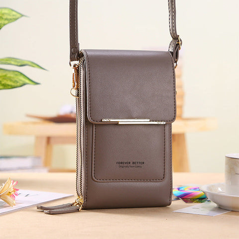Sac pour téléphone portable à écran tactile en bandoulière sur un joli petit sac avec téléphone portable m1915010631