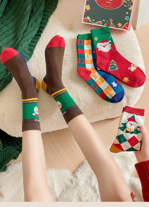Weihnachtssocken Geschenkbox Cartoon-Socken m1915010438