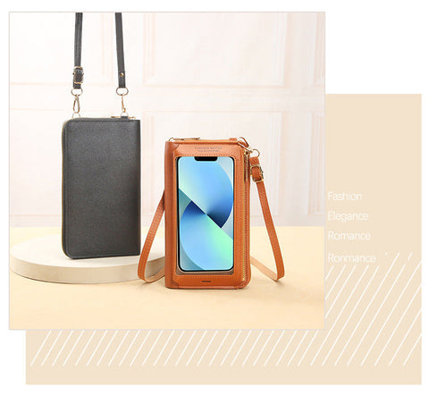 Sac pour téléphone portable à écran tactile femme bandoulière m1915010626